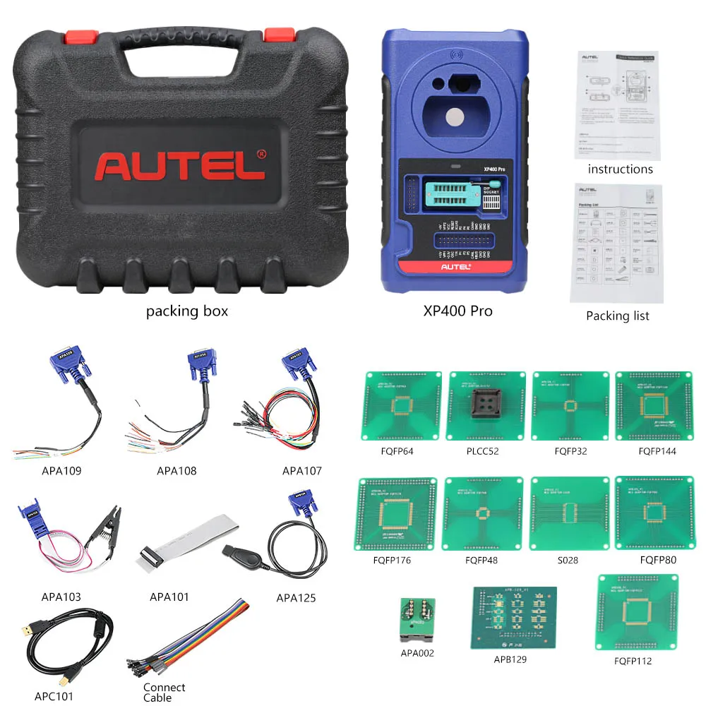 

Оригинальный программатор ключей и микросхем Autel XP400 PRO для Autel IM508/ IM608