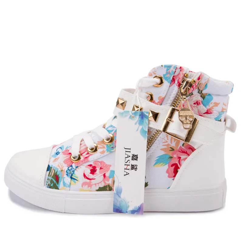 

Canvas shoes woman 2020 new women shoes fashion zipper wedge women sneakers high help solid color ladies shoes