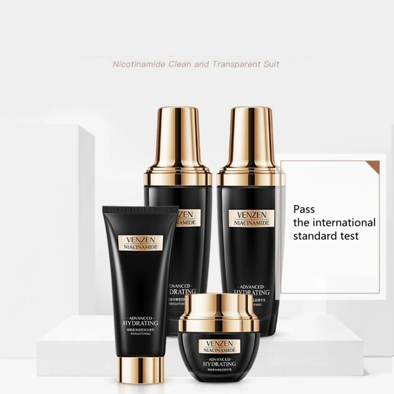 New Man Face Care Makeup Set Fashion Men Cosmetics Kit Anti-wrinkle Concealer Oil-control Toner Moisturizer Cleanser Cream | Красота и