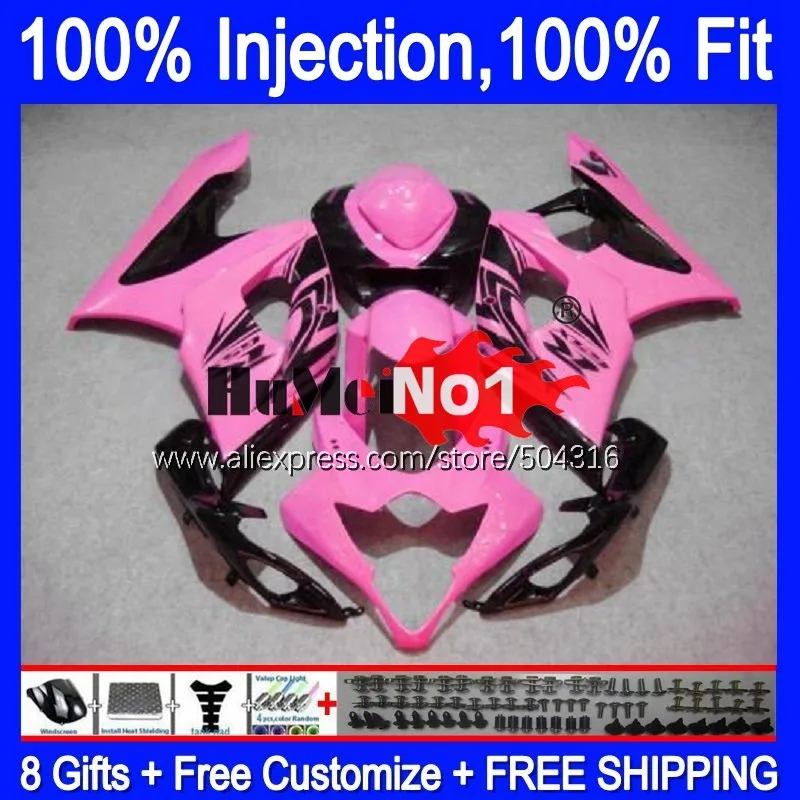 

Injection For SUZUKI GSX R1000 GSXR-1000 2005 2006 21MC.71 Glossy pink GSX-R1000 GSXR 1000 1000CC 05 K5 GSXR1000 05 06 Fairing