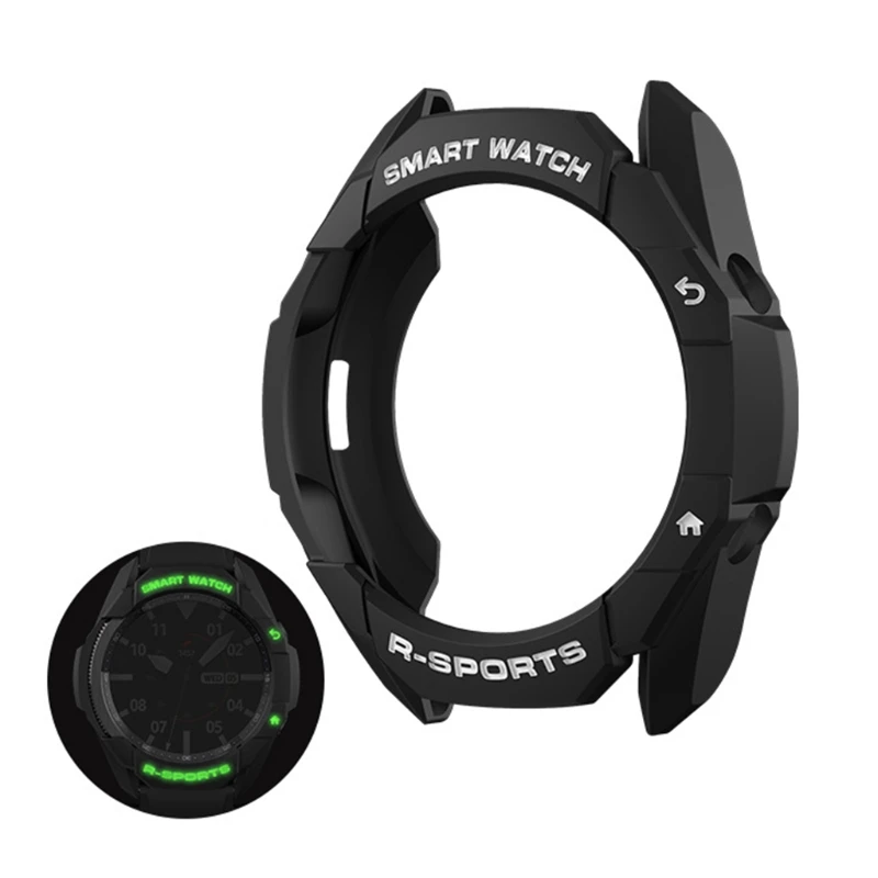 

Durable Case Protector Bumper TPU Watch Cover for -Galaxy Watch 3 45mm Smart Watch Accessories