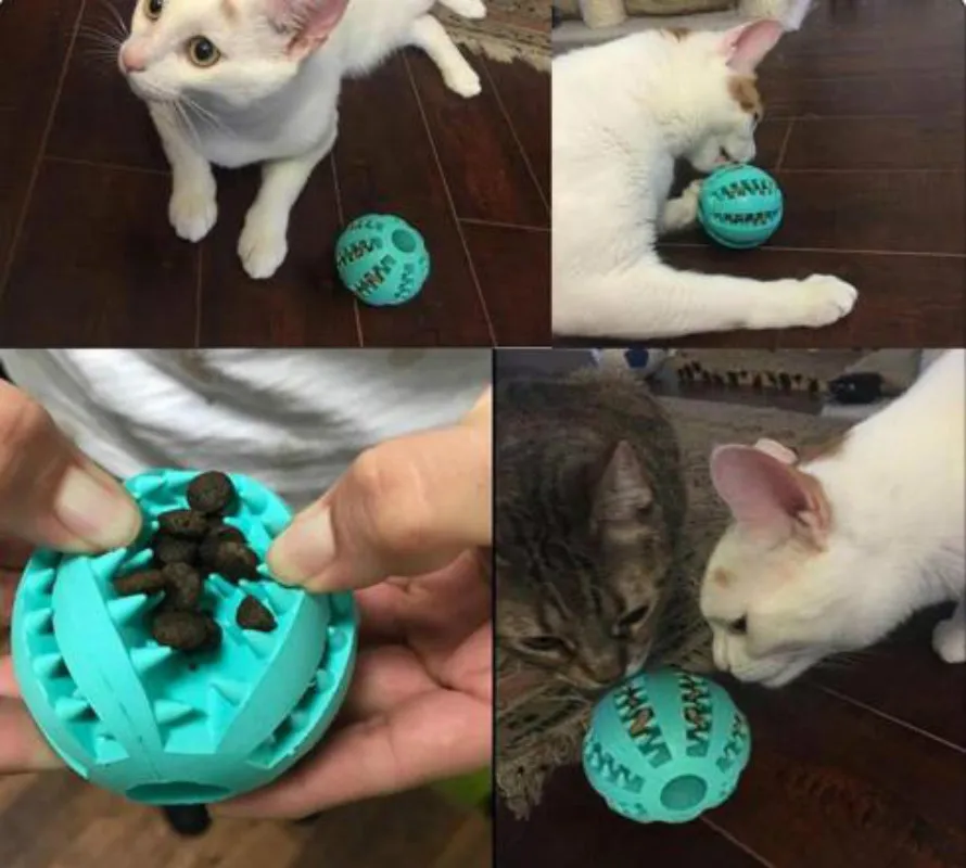 Suef игрушка для собак Веселый интерактивный мяч жевания чистки зубов еда