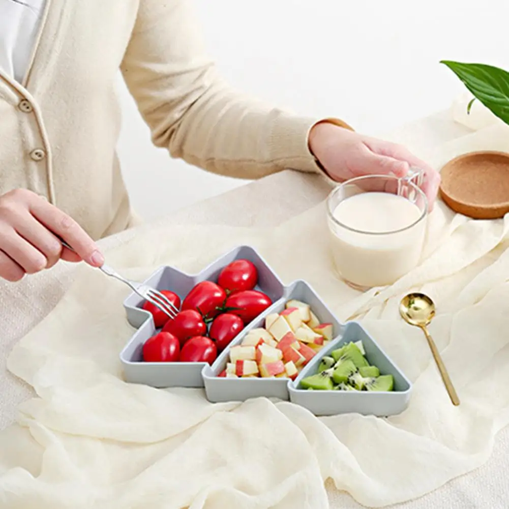 2019 Горячая посуда творческая Фруктовая тарелка Рождественская елка Форма