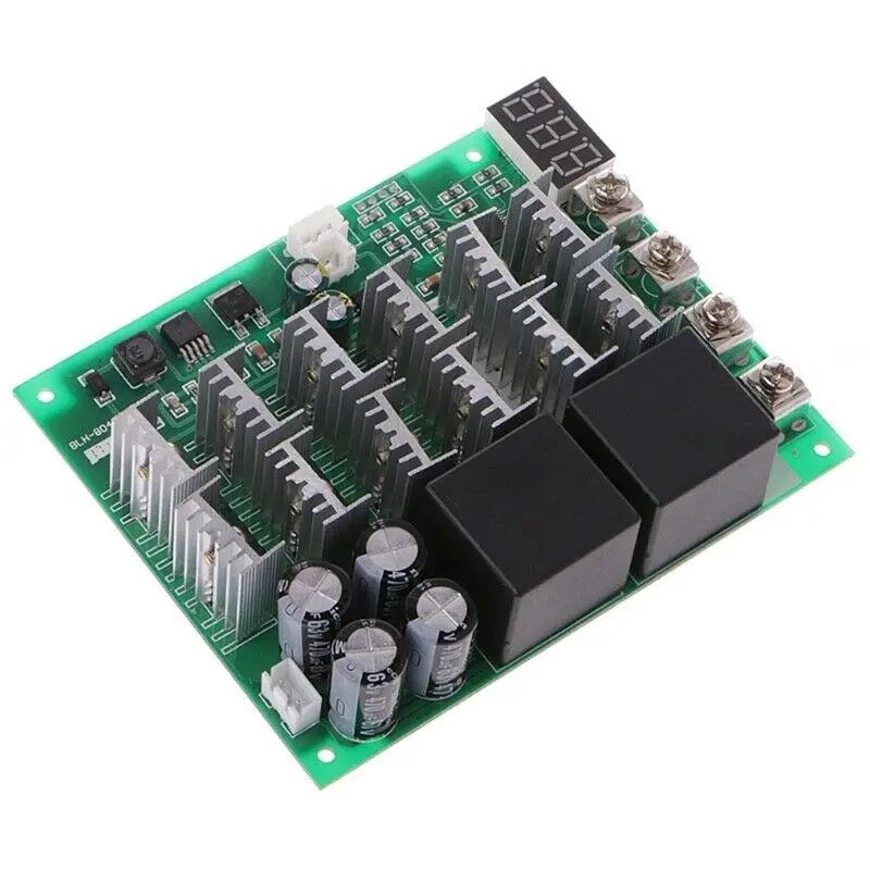 DC10V-55V 12 В 24 в 36 48 55 100A светодиодный дисплей регулируемый ток управление скоростью
