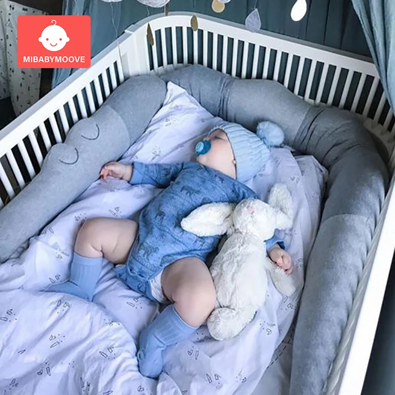 Детская кроватка-бампер 185 см | Мать и ребенок