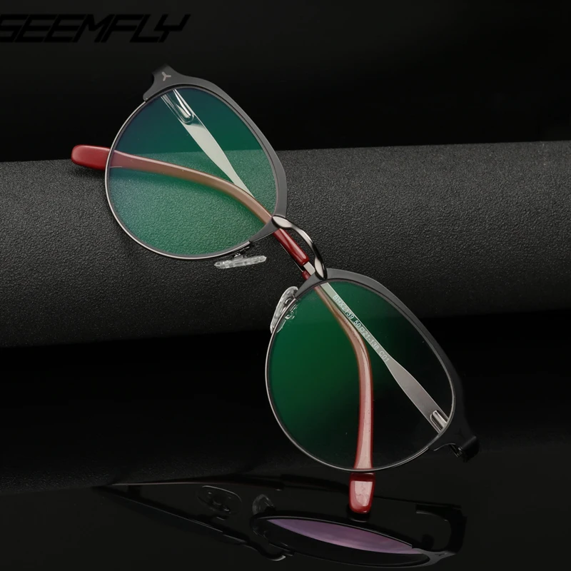 Seemfly металлические фотохромные прогрессивные очки для чтения Пресбиопия очки для дальнозоркости уличные UV400 Солнцезащитные очки Oculos De Grau