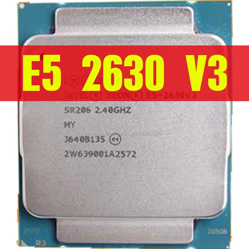 Комплект материнской платы Atermiter X99 Turbo DDR4 D4 с процессором Xeon E5 2630 V3 LGA2011-3 2 шт. X 8 ГБ =