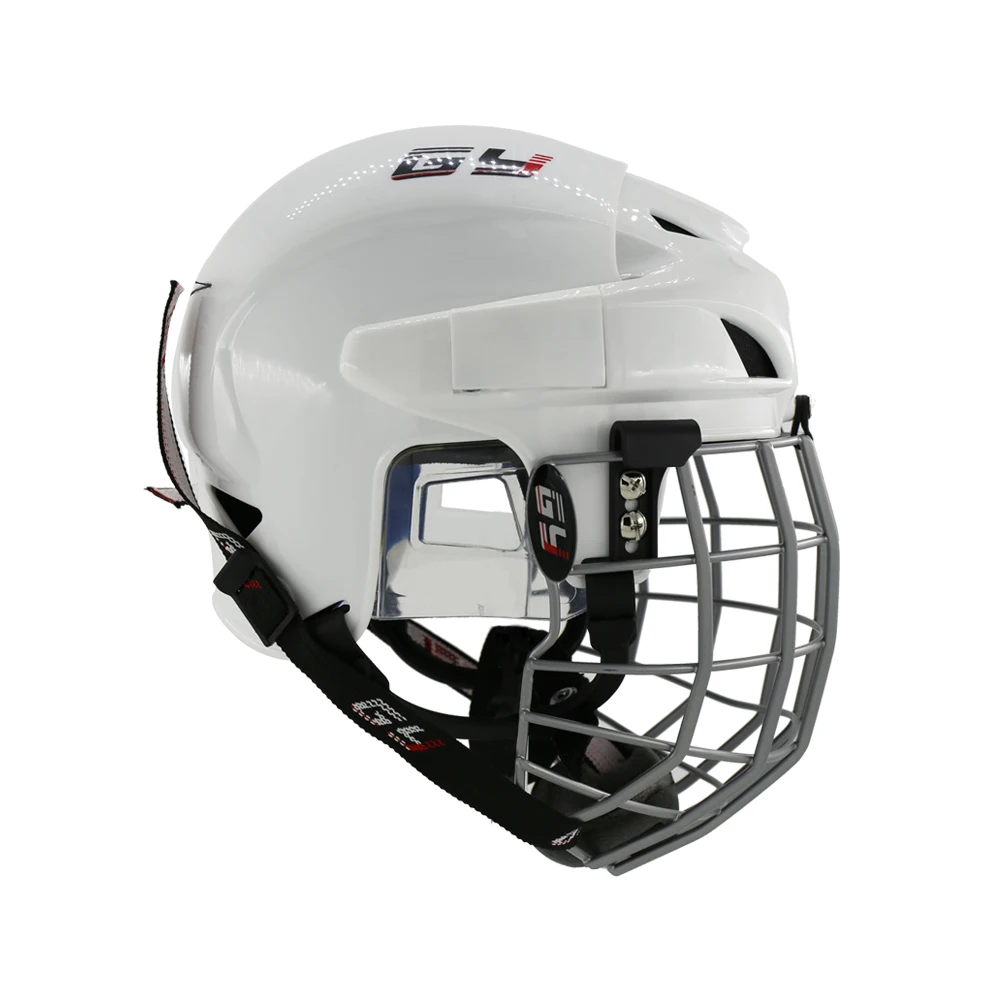 

Ice Hockey Helmet Kids SPORTS Safety Top Equipment PP Shell Full Face Hockey Helmet Hockey Combo Sport Safety Helmet Adult