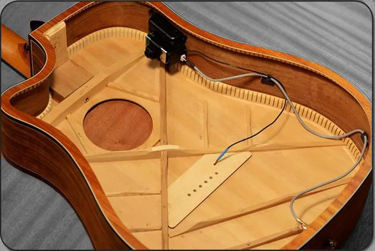 Новый акустический пикап Presys plus Preamp EQ Piezo звукосниматель эквалайзер Oboard