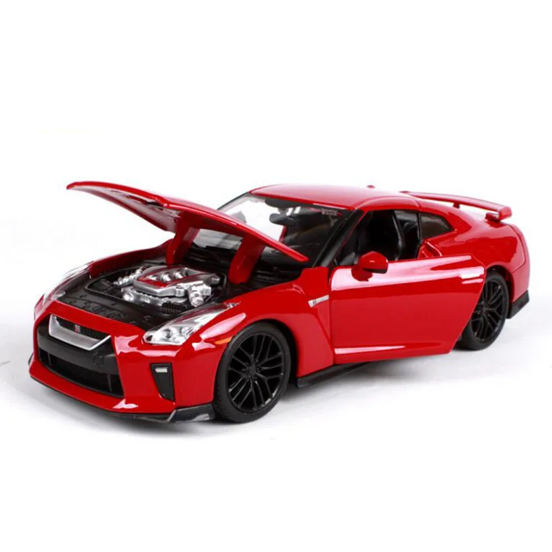 Metal Alloy Diecast 1:24 Scale Classic JAPAN GTR GT R Fast Racing cool Car Model Diecast Vehicles Collection Toys For Kids