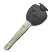 key 1 blank motorcycle keys cut blade for yamaha yp250 yp400 key replacement black