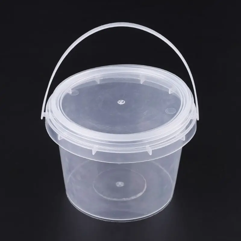 Portable Slime Storage Container Barrel Foam Ball Organizer For Light Clay Mud 0.5L | Красота и здоровье