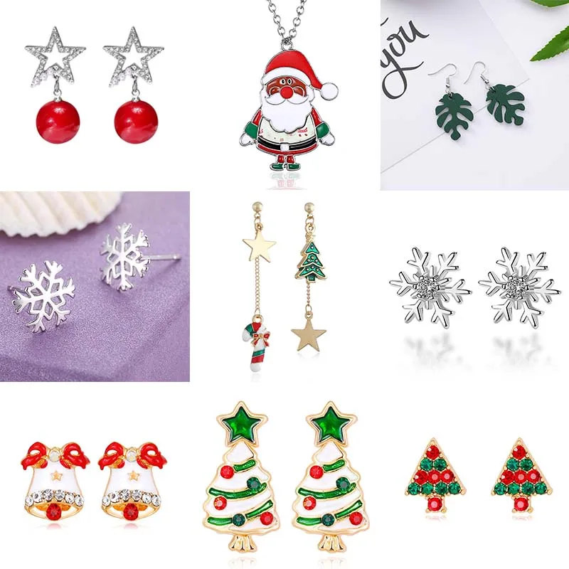 2021 Новогодний подарок Санта Клаус Снеговик сливовый олень белый бархатный шар