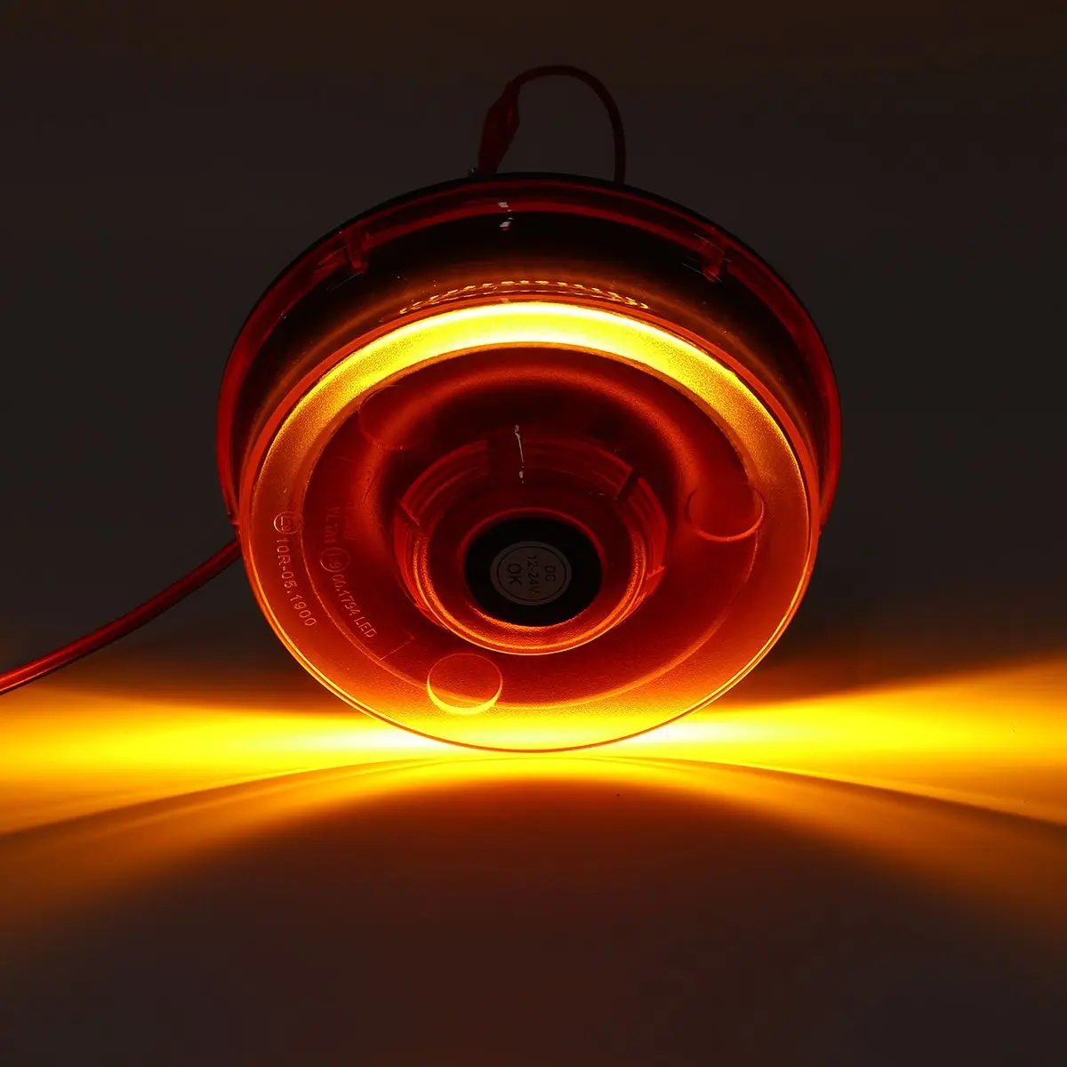 24W 12-24V Car Truck Strobe Warning Signal Light 72 LED Flashing Emergency lights Beacon Lamp for Agricultural Vehicle Tractor
