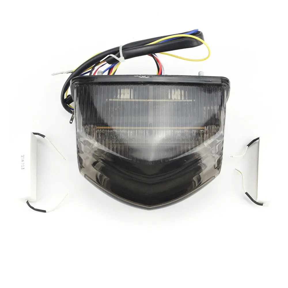 

Smoke LED Tail Brake Turn Signal Light Fit For Honda CBR600RR 2007-2014