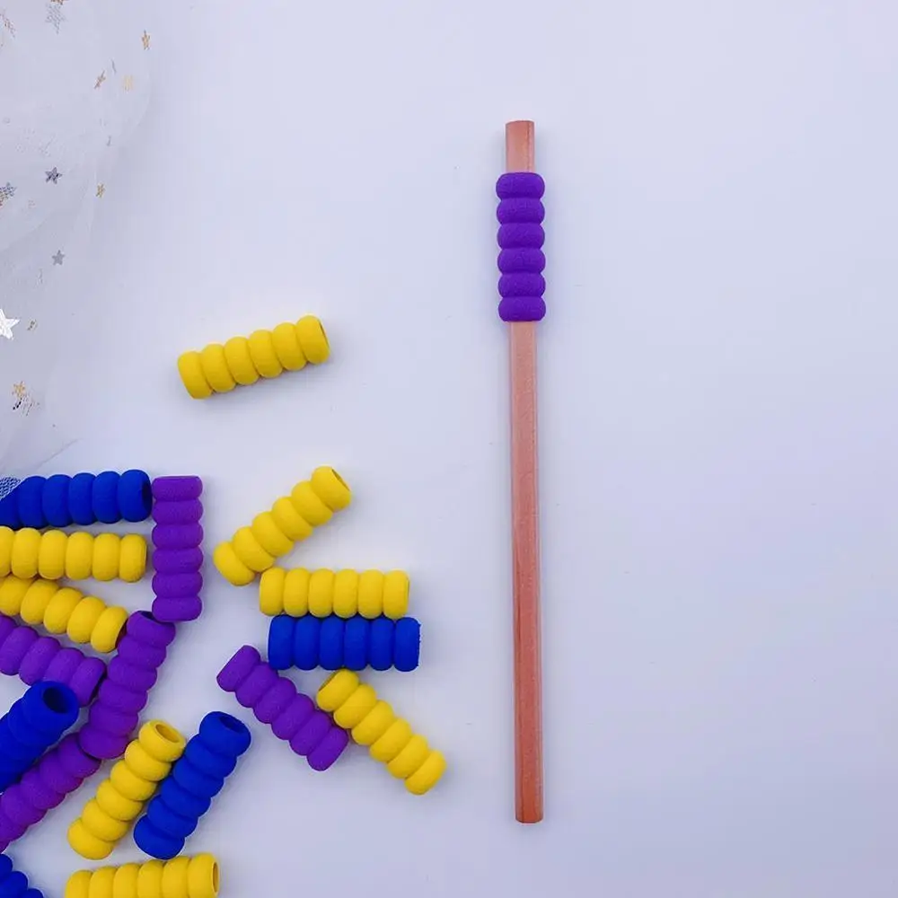 1PCS Color Random Sponge Pen Holder DIY Diamond Embroidery Tools Stitch Accessory Anti-slip Sleeve | Канцтовары для офиса и