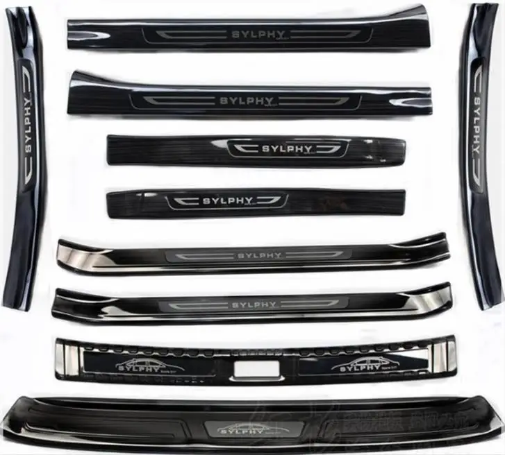 

For Nissan Sylphy 2016-2019 High-quality stainless steel Threshold bar Trunk guard threshold Shield Anti-scratch Car styling