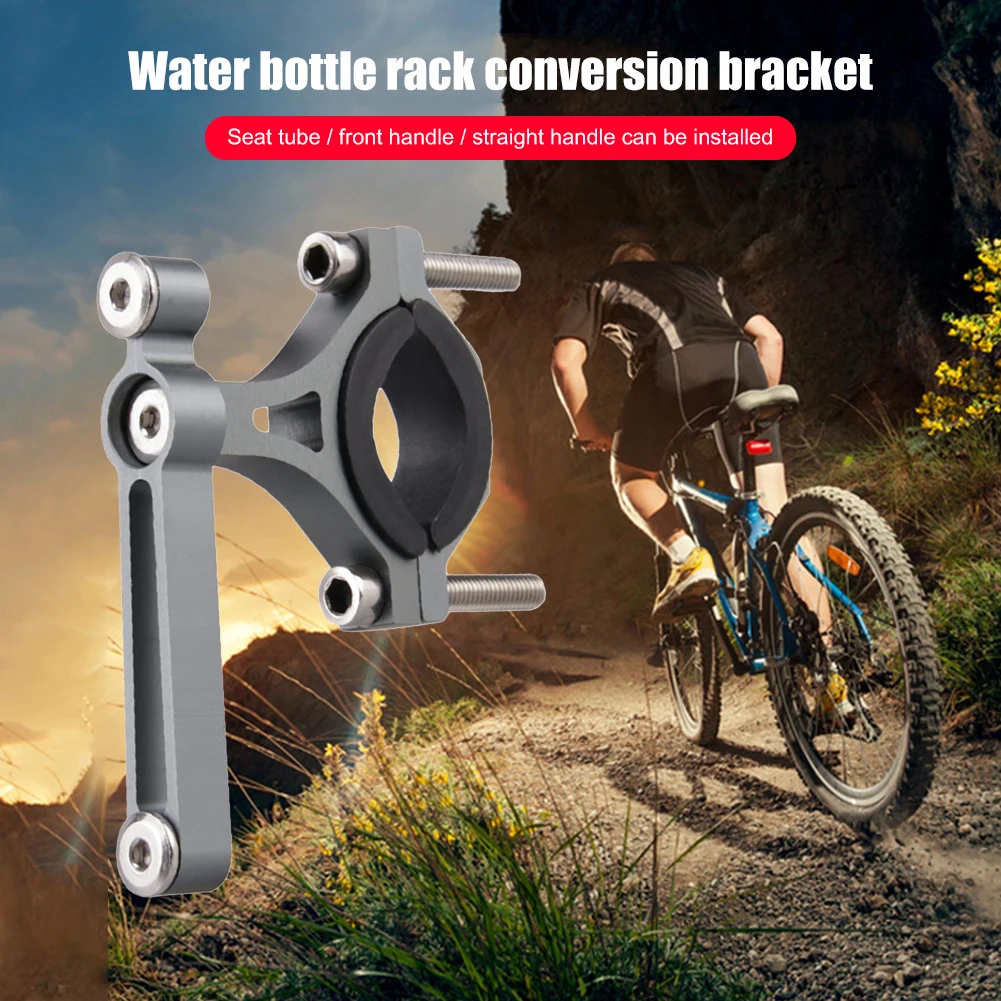 

Aluminum Alloy Bike Bottle Cage MTB Road Adapter Kettle Rack MTB Bicycle Parts for Outdoor Cycle Biking Entertainment