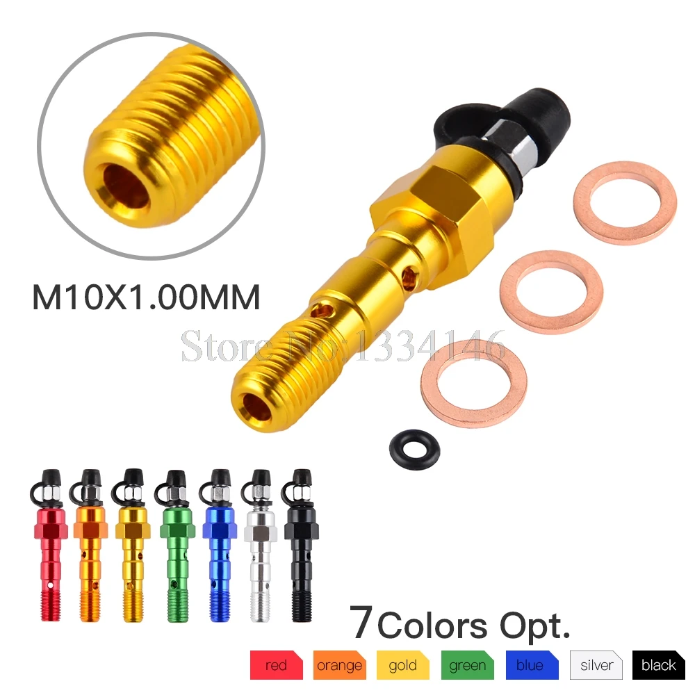 NICECNC M10x1.25mm M10x1.0mm тормозной суппорт завинчивающийся болт для Suzuki GSXR 600 750 1000 Kawasaki Z800