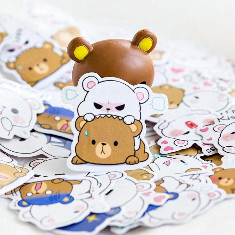 45 шт./кор. различные наклейки пакет Kawaii планировщик журнал Скрапбукинг наклейки канцелярские школьные принадлежности