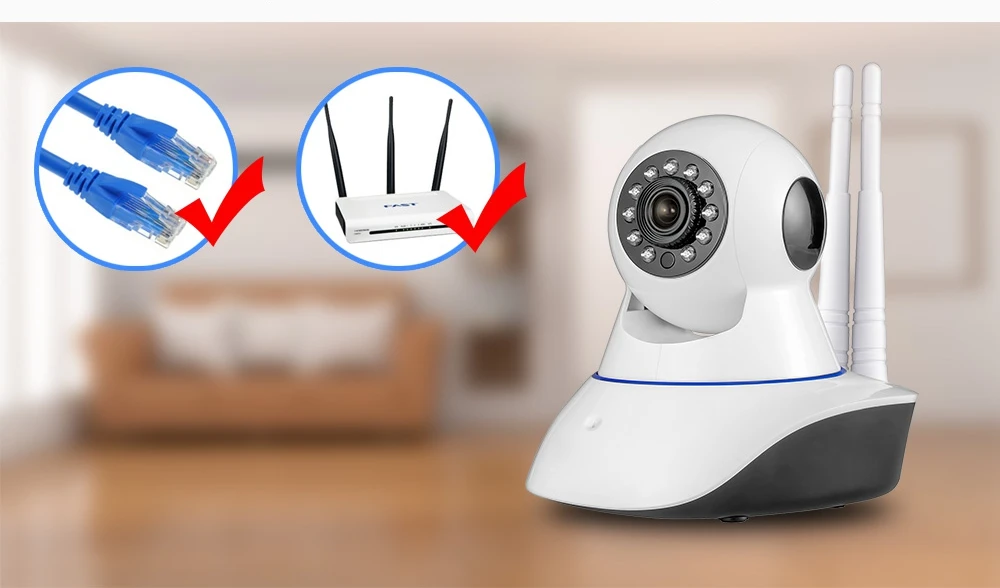 KERUI беспроводная WiFi HD ip-камера GSM домашняя охранная сигнализация камера ночного видения Дистанционное Наблюдение монитор