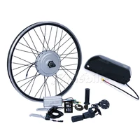 front 48v 500w e bike conversion kit with 48v 16ah ts lithium battery pack