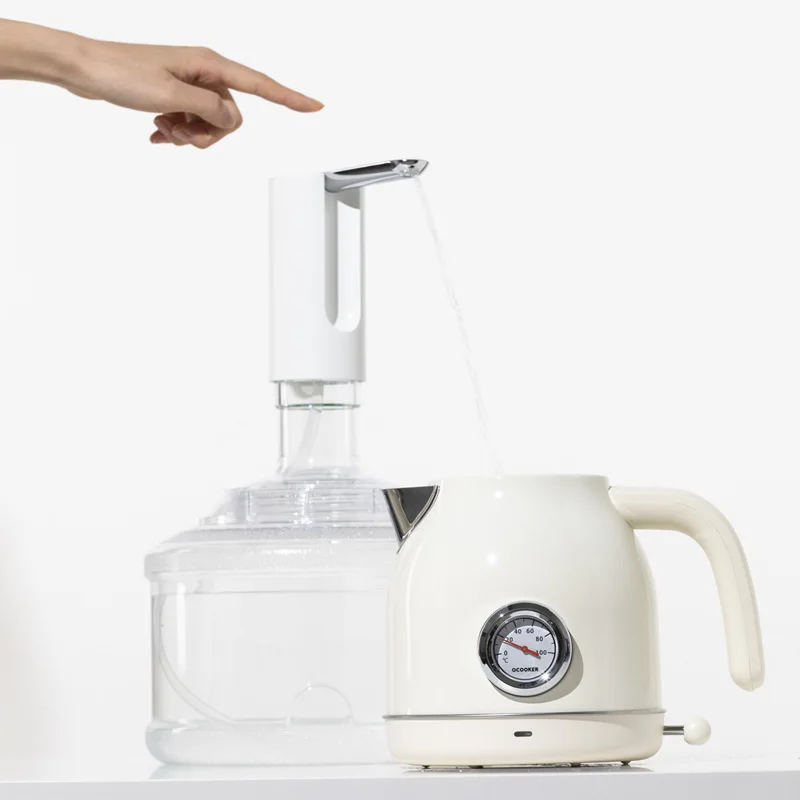 Автоматический складной насос-диспенсер для воды портативный перезаряжаемый