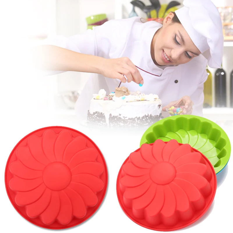 

Non-stick Silicone Cake Mold Chocolate Candy Fondant Bakeware DIY Jelly Biscuit Dessert 3D Baking Pan Kitchen Decorating Tools
