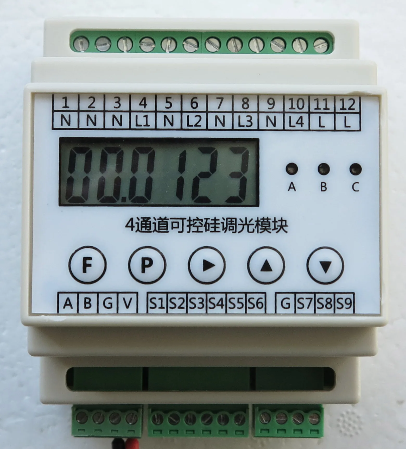 4-полосный кремниевый контролируемый модуль затемнения LCD RS485 Modbus | Автомобили и