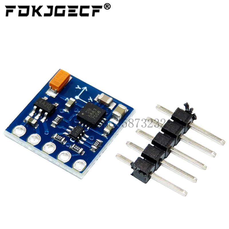 GY-271 QMC5883L 3V-5V переменного тока три 3 тройной оси Магнитный полевой Компас