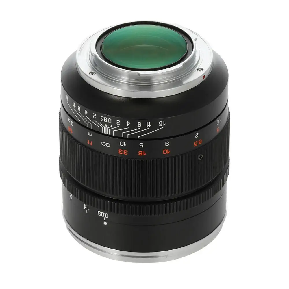 Объектив Zhongyi Mitakon Speedmaster 50 мм f/0 95 III для Sony E Canon RF Nikon Z mount camera body A6400 A6000 Z6 Z7