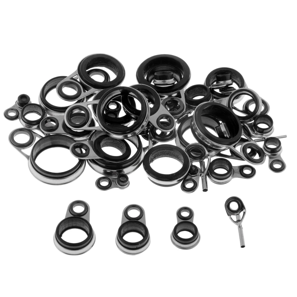 Направляющие для удочки 37 шт. верхний наконечник кольцо телескопические