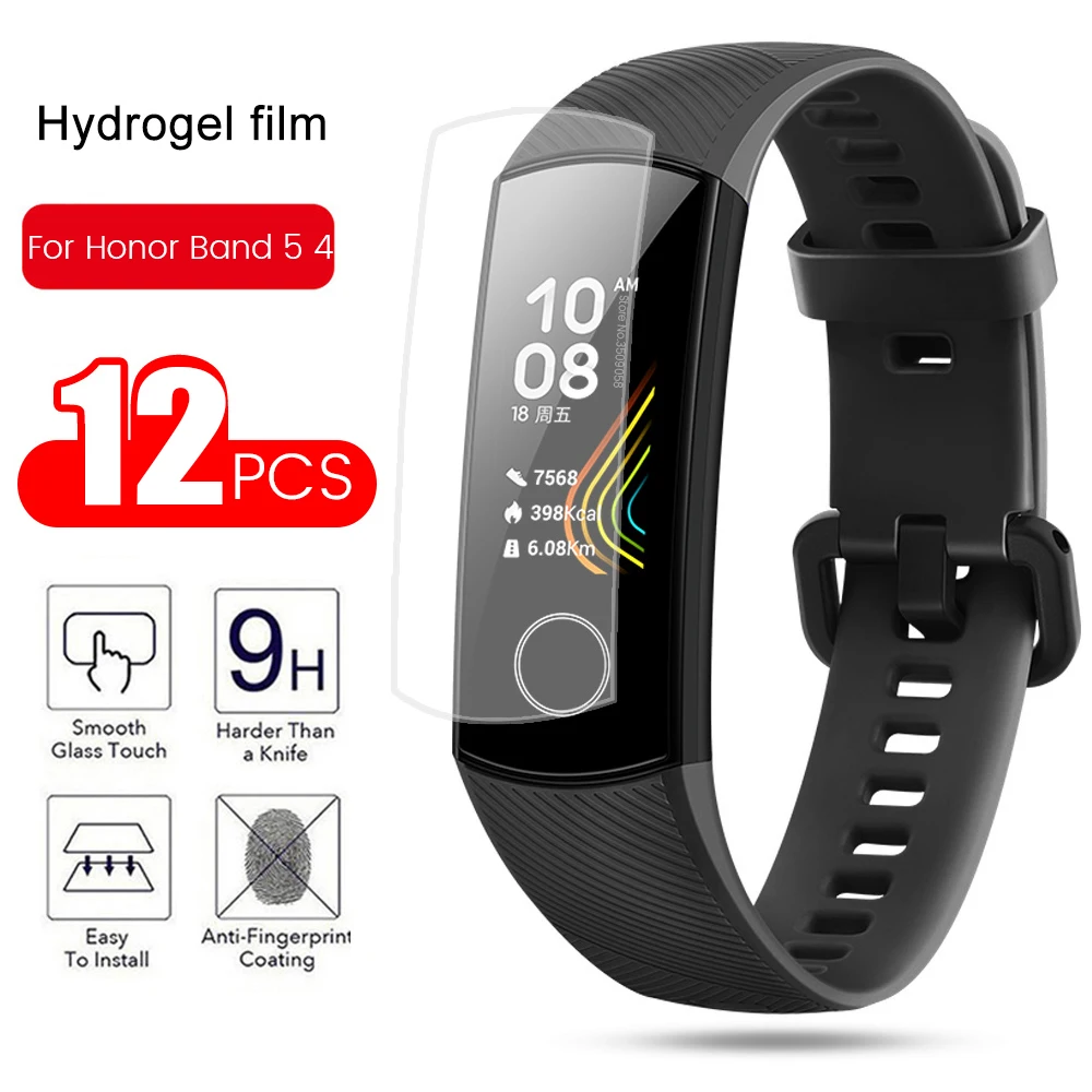 Мягкая защитная пленка из ТПУ для honor band 4 5 защита экрана Защитная honar не
