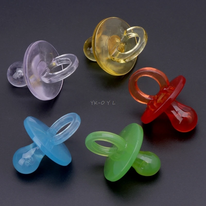 4 шт попугай игрушки акриловые соски кусать Красочные товары для птиц DIY