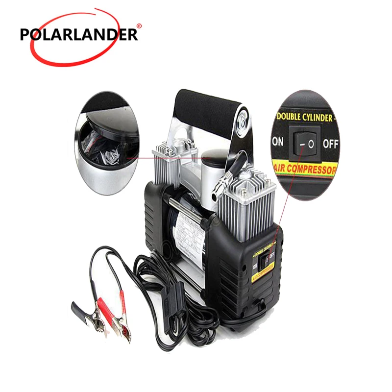 Автомобильный насос воздушный компрессор 150PSI Линия электропередачи 3 метра с