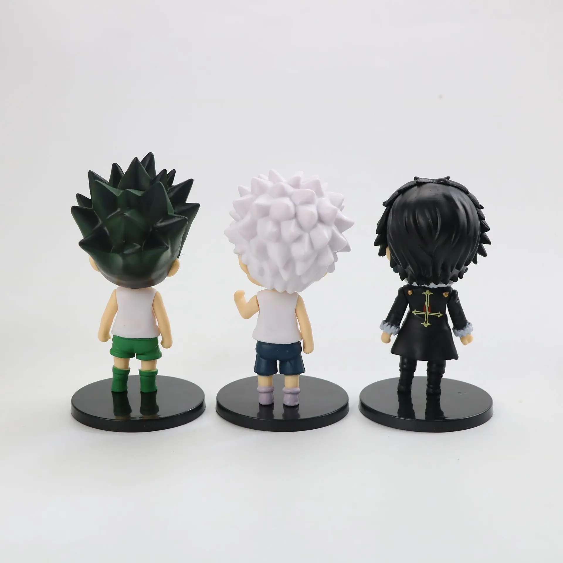 6 шт./лот Hunter x Аниме Фигурка Гон фриксс и Killua Zoldyck экшн-фигурка Курапика Hisoka Kulolo