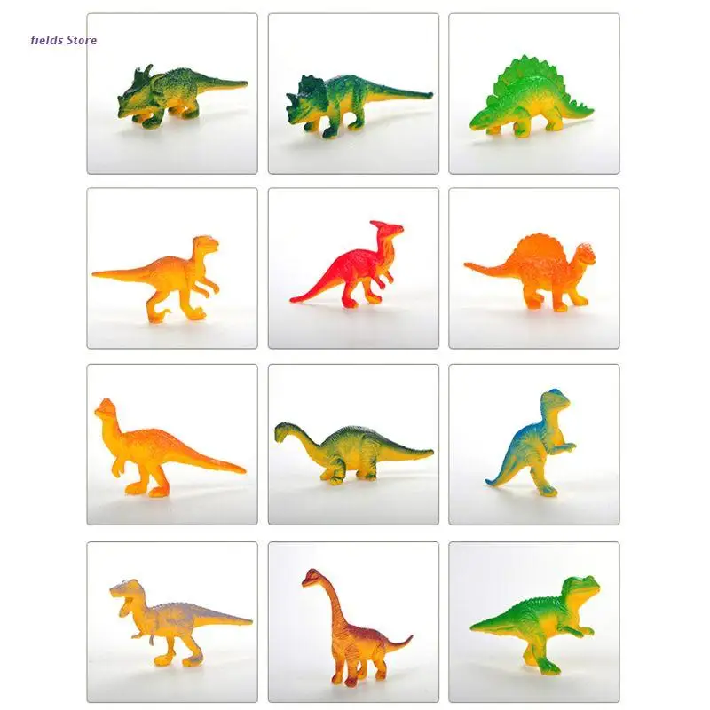 

Dino Egg Dig Kit Kids Gifts Dinosaur Toys Break Open 12 Dino Eggs and Discover 12 Cute Dinosaurs