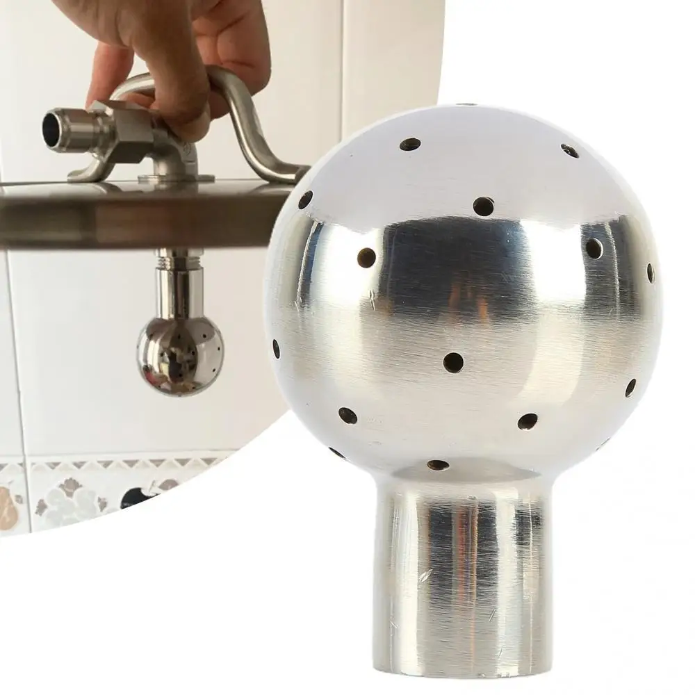 

1/2 Inch Thread Female Cleaning Spray Ball Stainless Steel Sanitary Pipe Fittings Fix/Rotary Tank Cleaning Ball Head Wholesale
