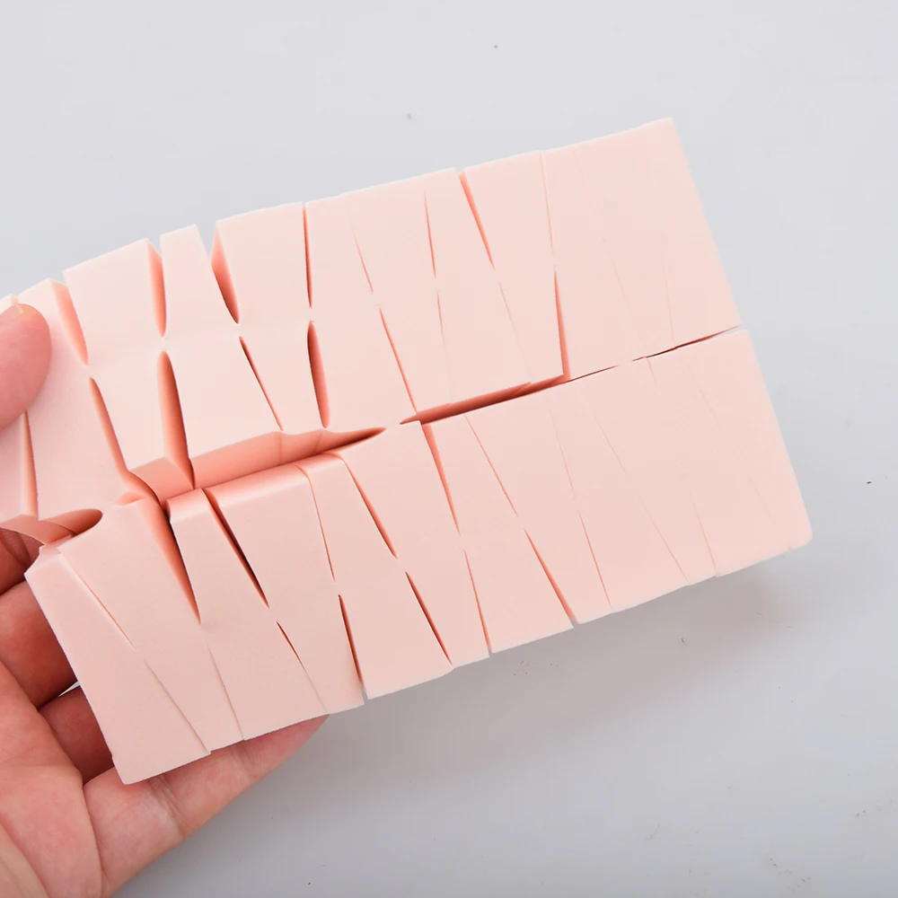 24 шт. треугольная губка для переноса изображений градиентная штамповочная