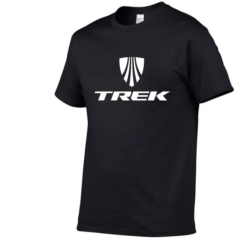 

TREK Mountain Bike Print T shirt Men 2021 summer 100% cotton T-shirt hip hop Streetwear Harajuku Yellow Top Tee Oversized Tshirt