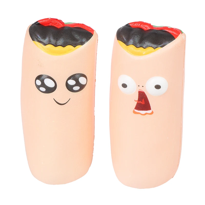

Jumbo Kawaii Throw Throw Burrito Doll Slow Rising Stress Relief Squeeze Toys for Baby Kids Xmas Gift