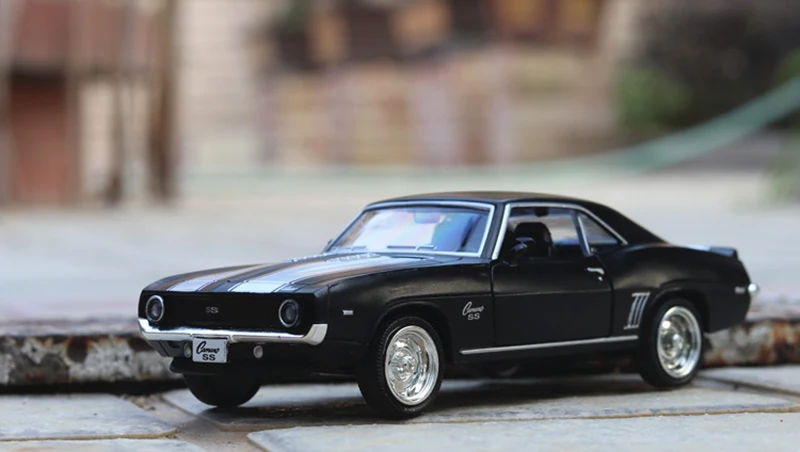 1:36 классический американский автомобиль Chevrolet Kemero коллекция SS 1969 Высококачественная модель автомобиля из эмуляционного сплава