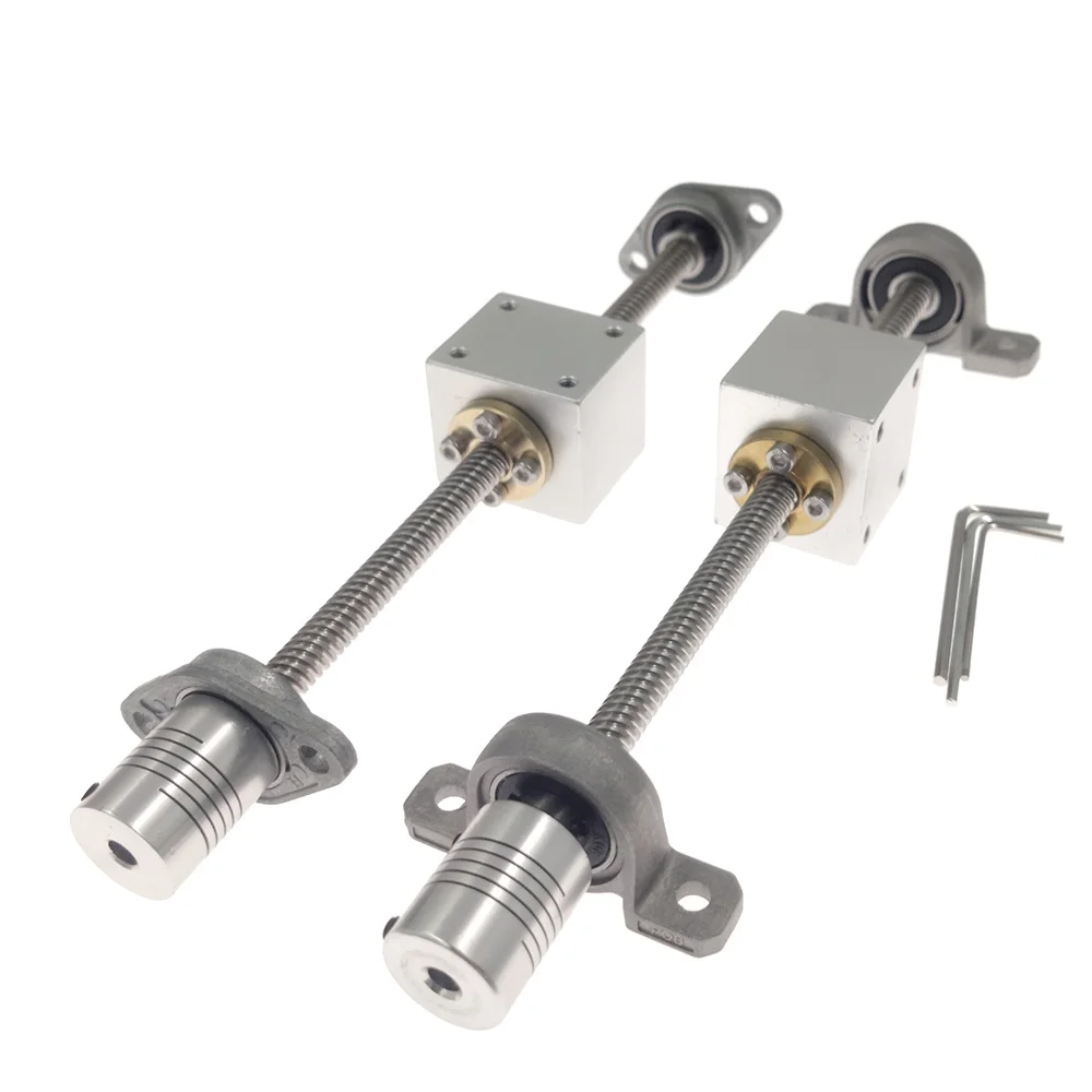 3D принтеры ЧПУ T8 болтов и гаек горизонтальный винтовой стержень или вертикальный