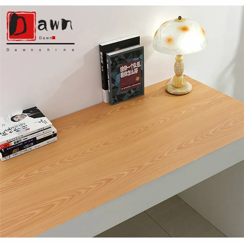 

Home Decor 3D PVC Wood Grain Wall Stickers Waterproof Wallpaper Self-Adhesive Living Room Bedroom Kitchen Decoration