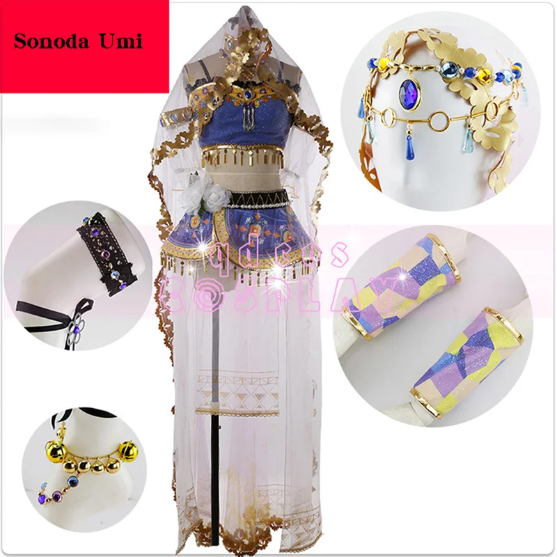 Аниме Lovelive костюмы для косплея Love Live арабские kotory Maki Tojo Nozomi Honoka Umi Koizumi платье Эли