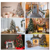 shuozhike christmas indoor theme photography background christmas tree backdrops for photo studio props 21518 hyd 03