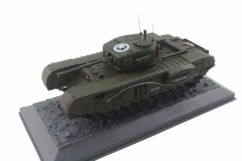 Редкая модель 1/43 года британский пожарный Танк MK.VII во время Второй мировой войны