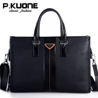fashion genuine leather men bag business male shoulder bag handbags men briefcase laptop bag