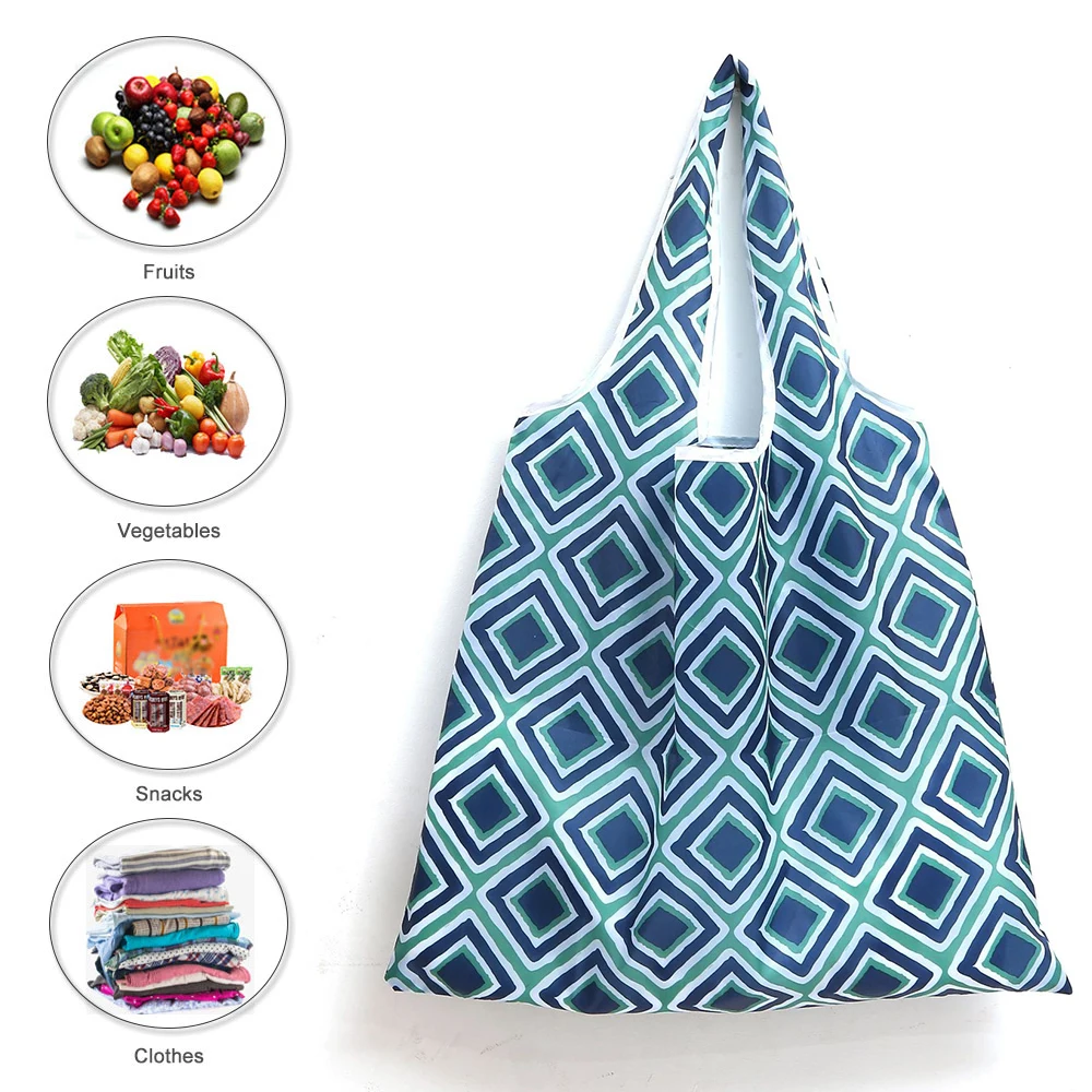 

Large Foldable Reusable Shopping Bags For Groceries Holder Women Large Size Premium Quality Slight Duty Storage Bag With Handle