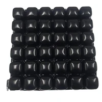 car seat pad black air vehicle seat cushion water fillable chair pad for wheelchair office chair home living pressure relief